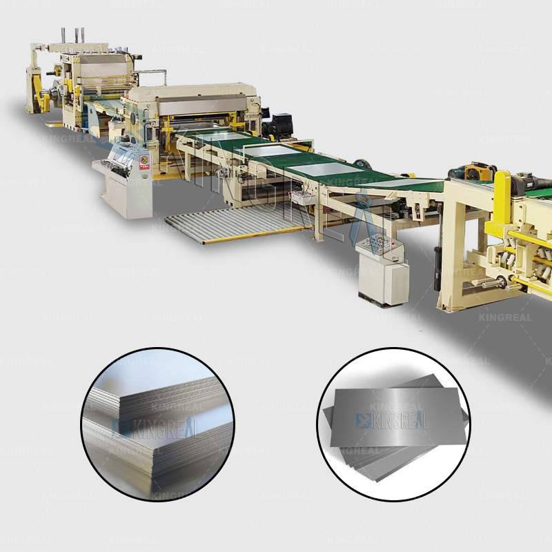 Stroj za rezanje na dolžino s škarjami