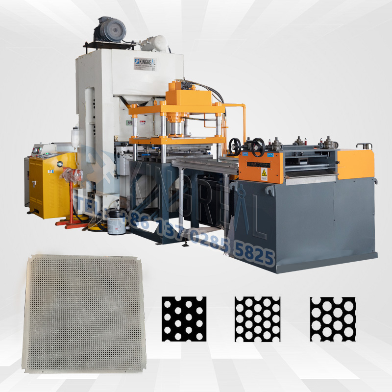 Popolnoma avtomatska proizvodna linija perforirane kovine