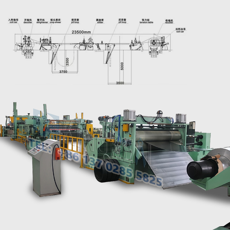 Stroj za rezanje kolutov iz visokohitrostnega jekla