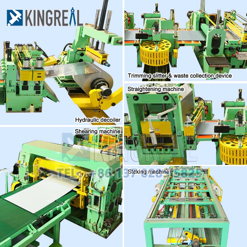metal cut to length machine